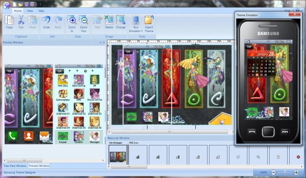 WITCH. SAMSUNG S5250, 5330, 5750, 7230, 5260