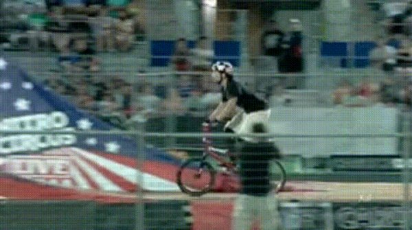 Трюк на велосипеде