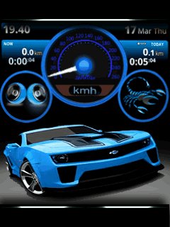 Camaro car скорпион Спидометр