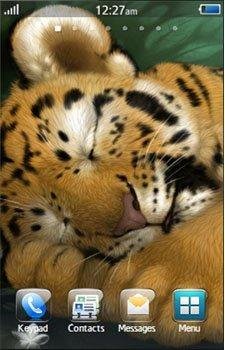 tiger tema samsung