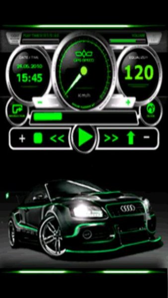 Audi car спидометр