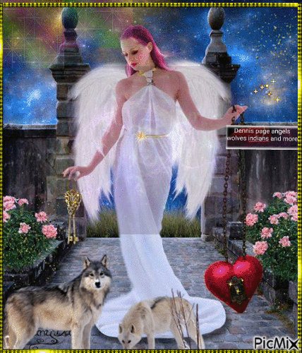 angel key to the heart