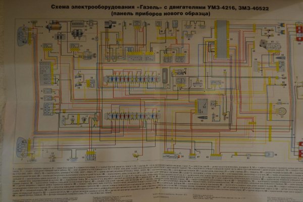 Схема электрооборудования Газель инжекто