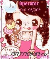 animated-girl-1-Nokia-Theme