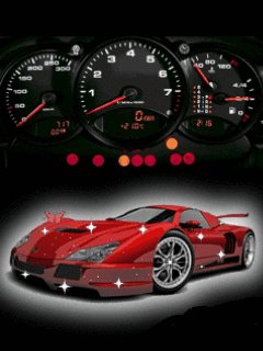 Ferrari car спидометр тахометр