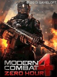 Modern Combat 4 Nokia RU s60 176x208