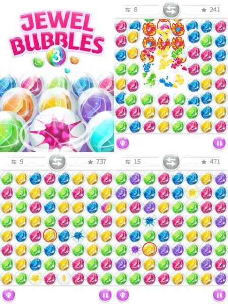 Jewel Bubbles-3 240x320 k800