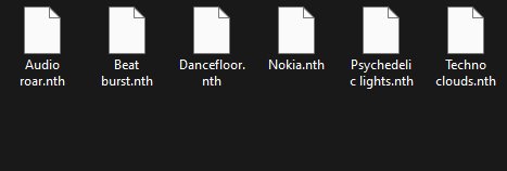 Стандартные темы Nokia 5310 XpressMusic Blue (Синий)