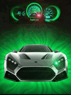 Zenvo car спидометр анимация