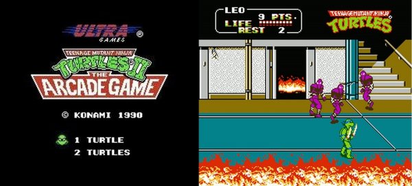 Turtles (Черепашки-ниндзя) Игра Денди