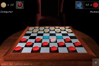Checkers Lounge 3D