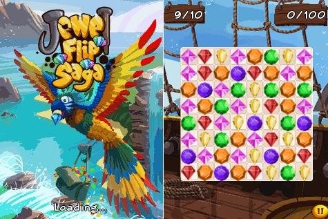 Jewel Flip Saga 240x400
