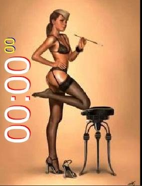 1 девушка цифр часы344