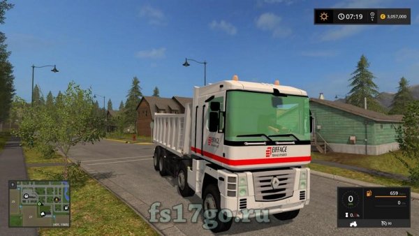 FS17 Renault Magnum 8X8 EIFFAGE TFSG