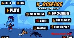 Horseface Running The Forest