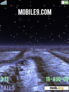 starry night ocean