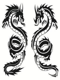 White dragon дракон