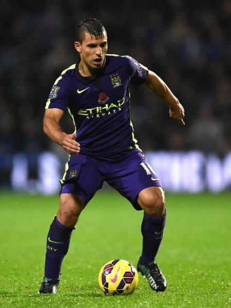 Sergio Aguero -MANCHESTER CITY-