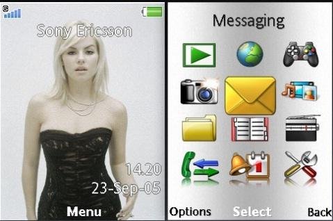 Elisha cuthbert theme sony ericsson
