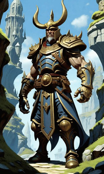 Фэнтези воин.3