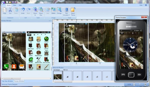 Рыцарь. SAMSUNG S5250, 5330, 5750, 7230, 5260