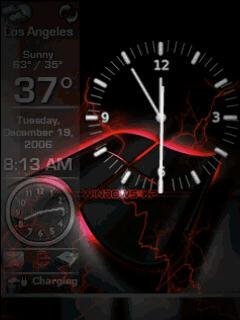 Windows red and clock Animated