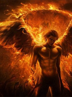 ангел в огне