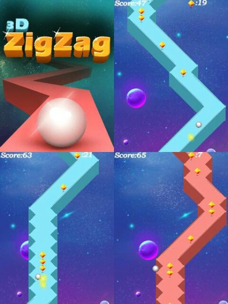 3D ZigZag 240x400