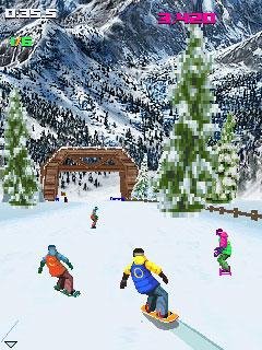 Avalanche Snowboarding Samsung 240x400