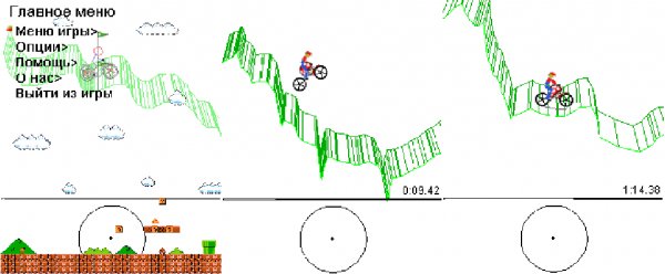 A game where you are the type of fungus and jump on Super Mar