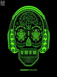 Calaveras neon skull music анимация