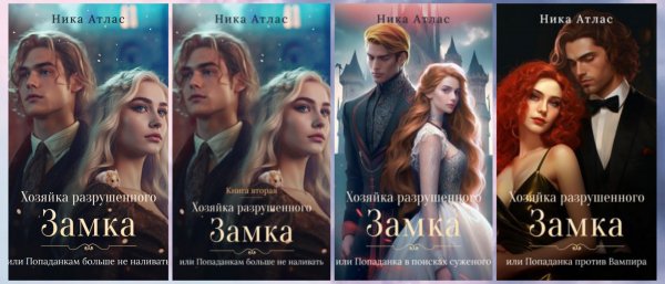 Атлас Ника. Хозяйка разрушенного замка (книги 1-4)