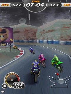 3D Moto Racing Evolved 2011