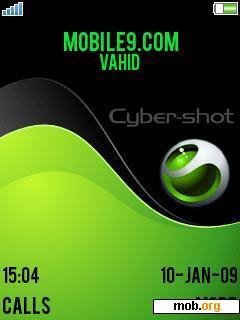 cyber shot green