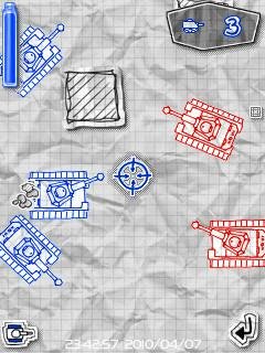 Танчики на тетрадке S60