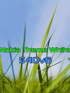 Nokia Theme White S40v6