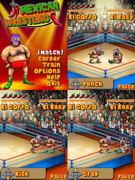 Mexican Wrestling 320x240