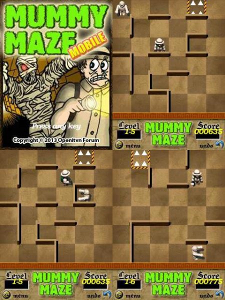 Mummy Maze 320x240 E72