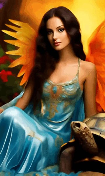 Анимация,девушка,фэнтези.3