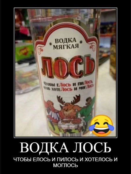 ВОДКА ЛОСЬ