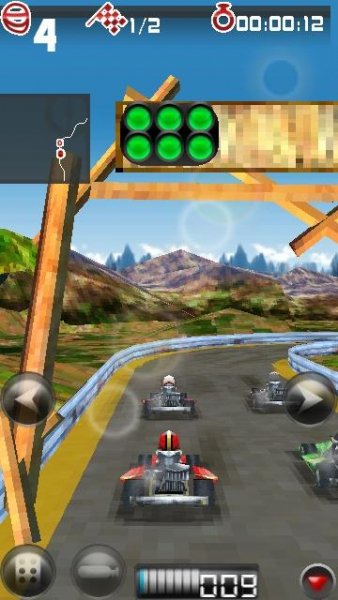 3D Kartmania Adapted Nokia Asha Touch 400x240