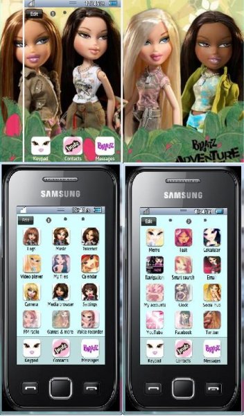 Bratz. SAMSUNG S5250, 5330, 5750, 7230, 5260