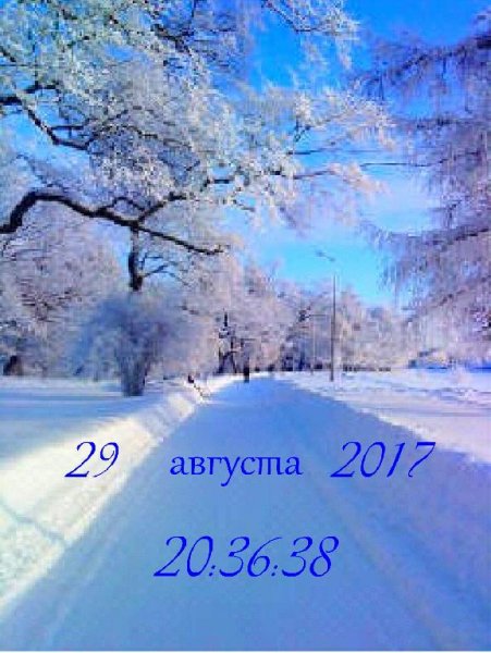 Зимний день