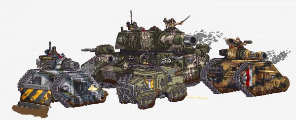 Warhammer-40000-фэндомы-Leman-Russ-(tank)-Imperial-Guard-4029