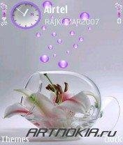 Glass-Flowers-Nokia-Theme