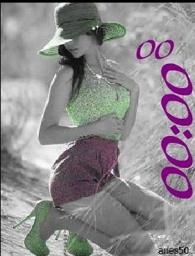 3 цифр часы ани1