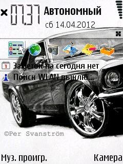 mustang theme