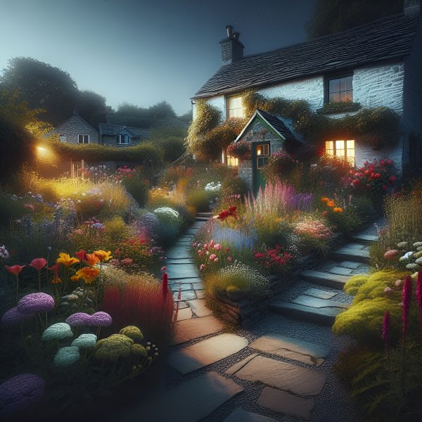 Дом,пастораль,арт,пейзаж.134