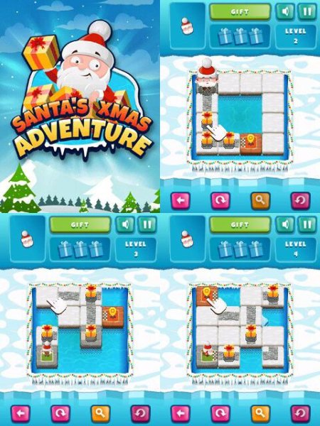 Santas Xmas Adventure 240x320