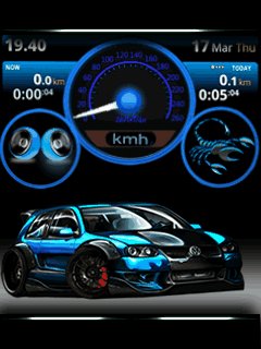 Tuning car спидометр